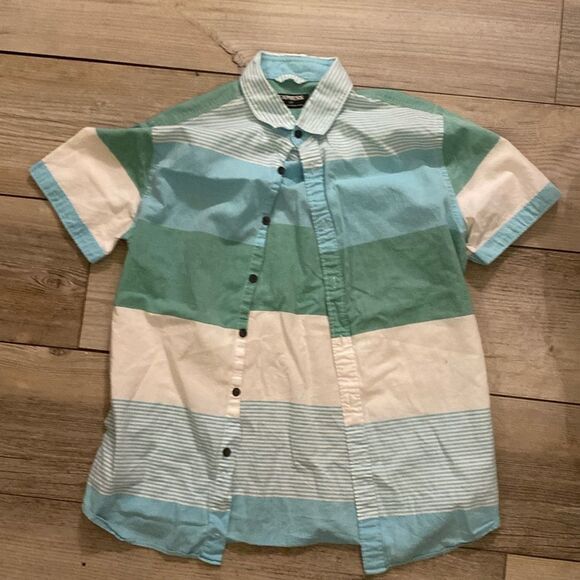 End Express Size Small Cotton Button Up - Picture 1 of 5